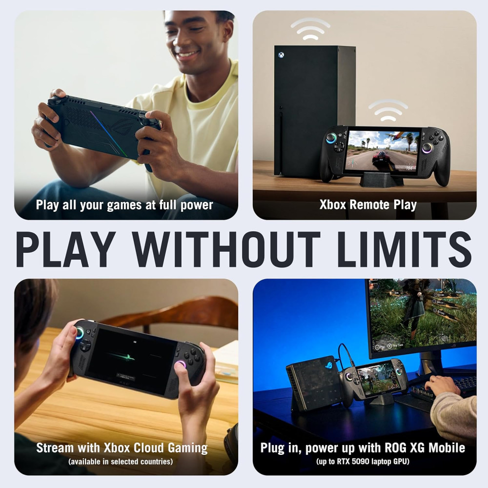 (PRE-ORDER) Asus ROG Xbox Ally X Gaming Handheld Black 1TB SSD (PRE-ORDER)